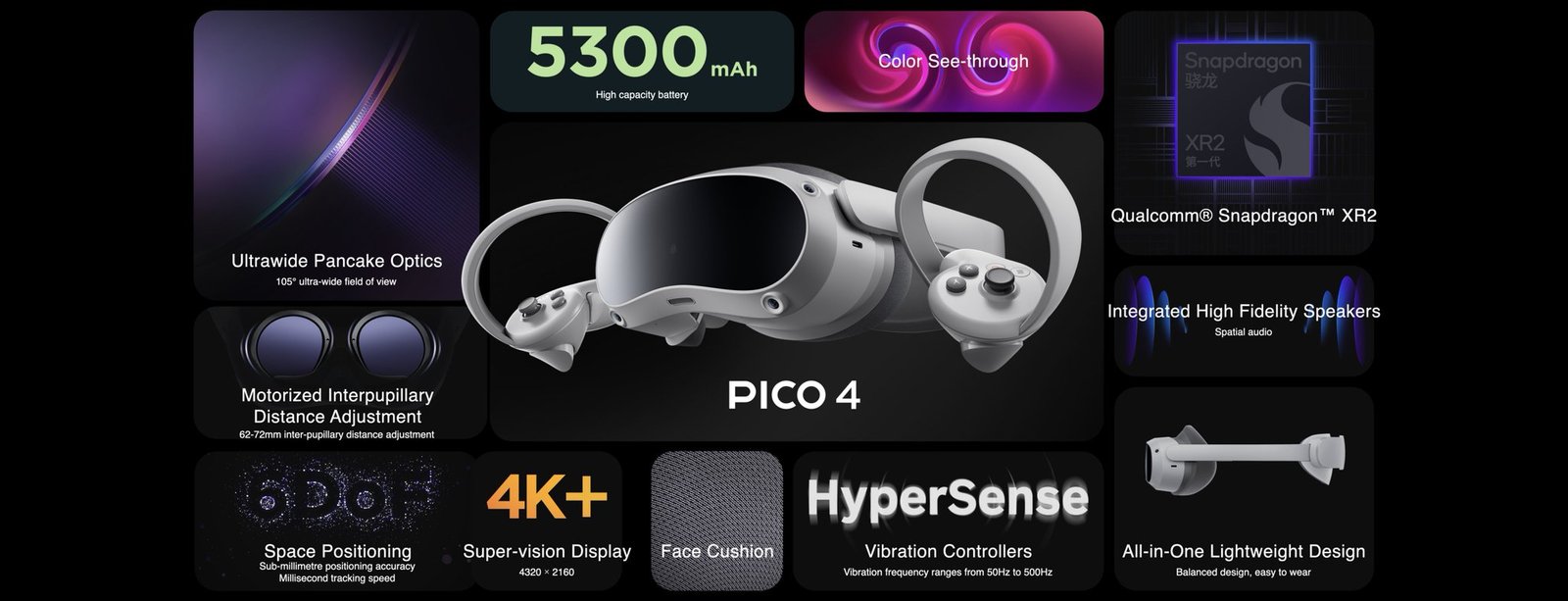 PICO 4 All in One VR Headset