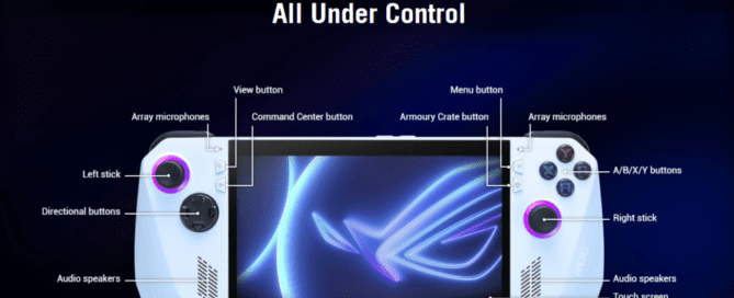 ดีไซน์ของ Asus Rog Ally