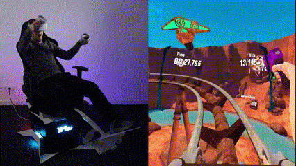 VR: Yaw 2 Roller Coaster เพลิดเพลินกับความตื่นเต้นในโลกเสมือน