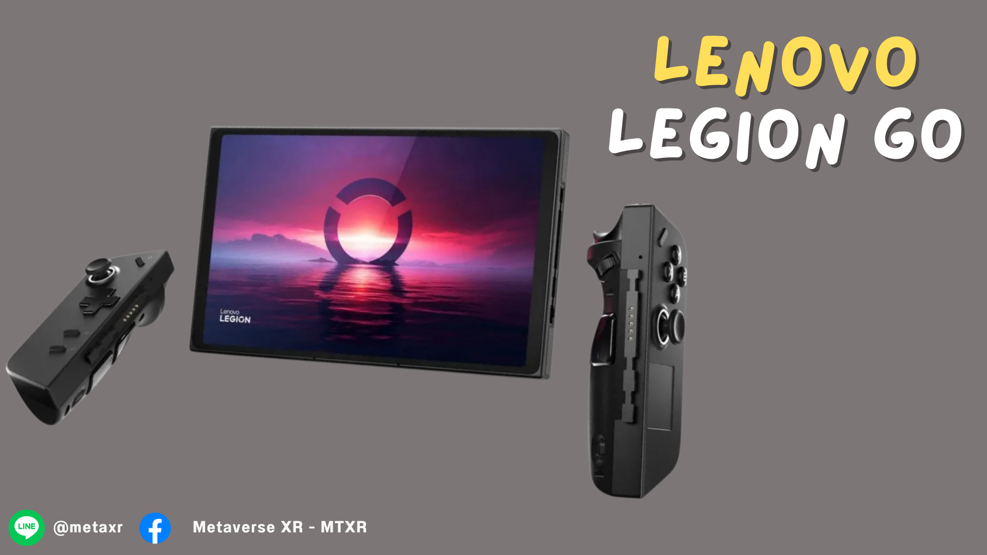Lenovo Legion Go “Lenovo Legion Go : ปฏิวัติการเล่นเกมแบบพกพาในระดับพรีเมียม”Lenovo Legion Go เครื่องเล่นเกมพกพาสุดล้ำที่จะเปลี่ยนวิธีการเล่นเกมของคุณ