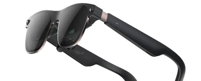 Xreal Air 2 Ultra AR Glasses - Black, featuring a sleek and modern design for immersive augmented reality experiences