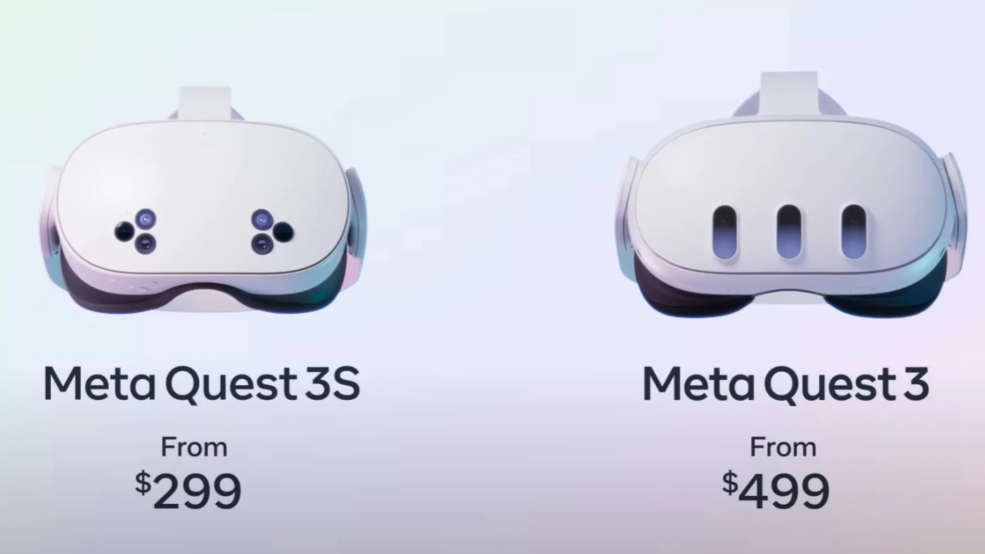 ภาพการปรับแต่ง IPD ใน Meta Quest 3S