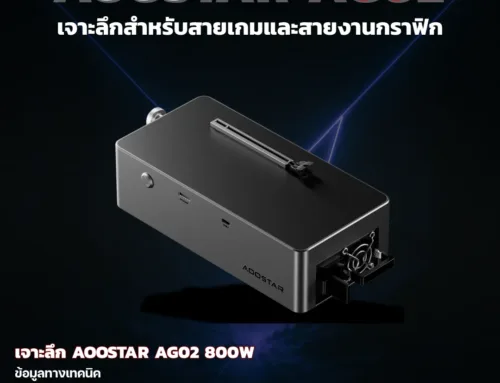 เจาะลึก AOOSTAR AG02 800W eGPU Dock สำหรับสายเกมและสายงานกราฟิก