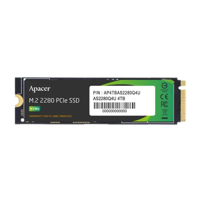 Apacer AS2280Q4U M.2 PCIe Gen4 x4 (NVMe) 512GB