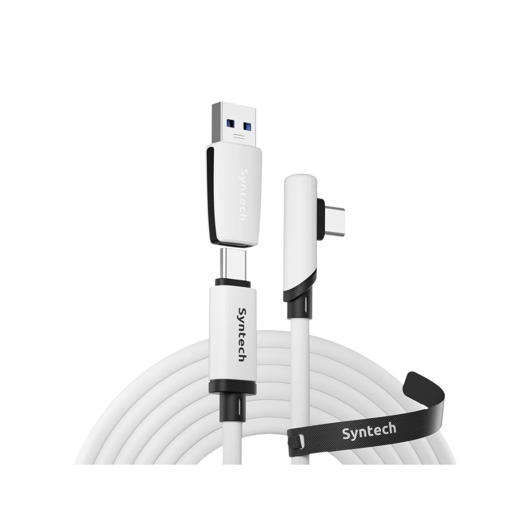 2-In-1 Link Cable for Quest 2/Quest Pro/Pico 4 (16ft/20ft)