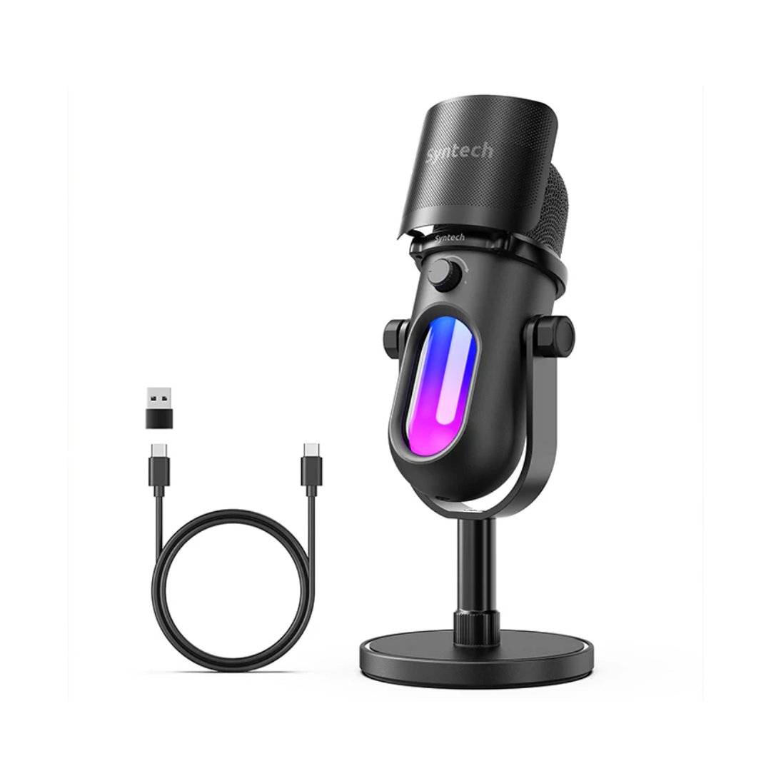 RGB GlowMic USB Condenser Microphone