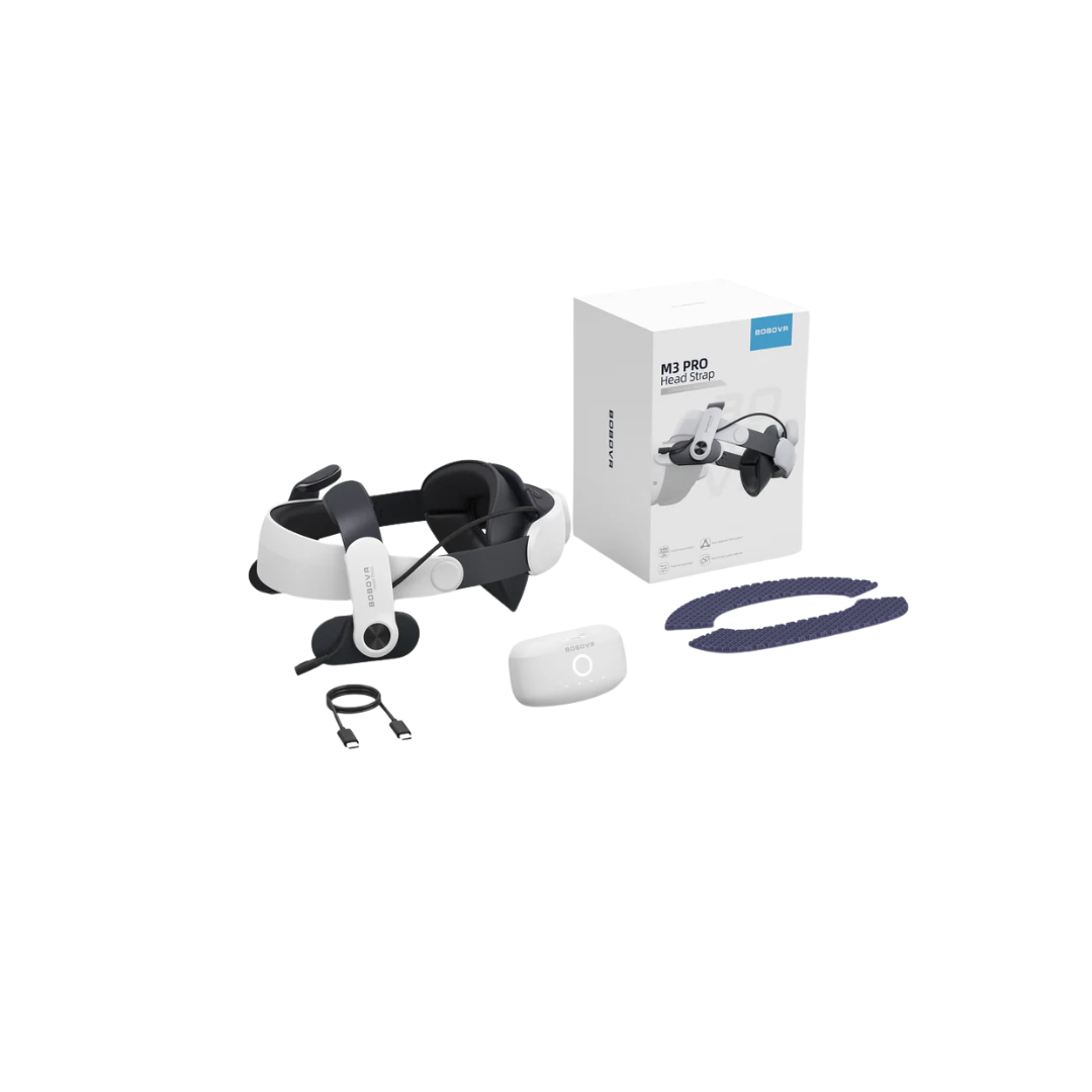 BOBOVR M3 Pro Battery Pack Head Strap - For Quest 3 & 3S
