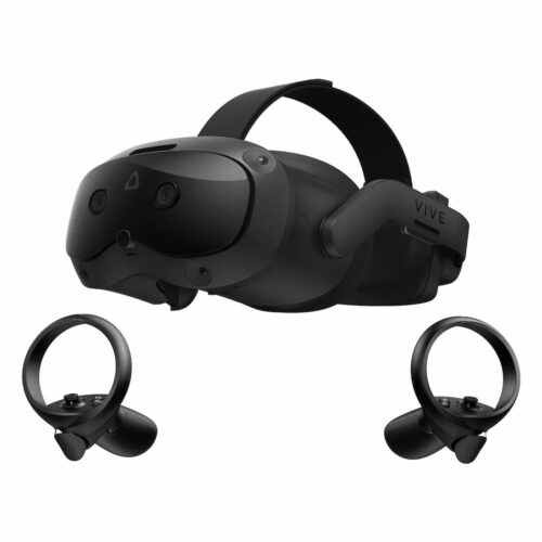 HTC Vive Focus Vision VR headset with controllers