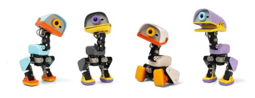 Microduck MD-01 in all 4 colours: Sky, Graphite, Cream, Lavender